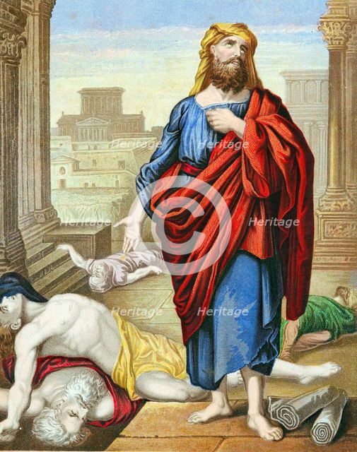 Jeremiah, Old Testament prophet, c1860. Creator: Unknown.