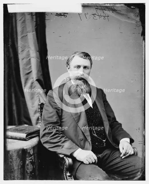Jeremiah McLain Rusk of Wisconsin, between 1860 and 1875. Creator: Unknown.