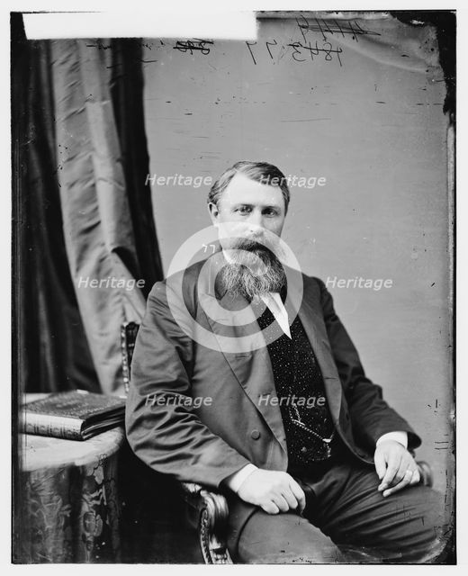 Jeremiah McLain Rusk of Wisconsin, between 1860 and 1875. Creator: Unknown.