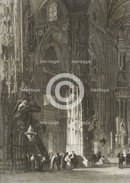 Jerez de la Frontera Cathedral, Province of Cadiz, Andalusia, Spain, 1853. Creator: Antonio Roca Sallent.