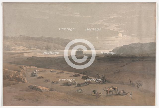 Jericho, 1839. Creator: David Roberts (British, 1796-1864).