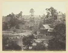Jericho Mills, North Anna, Virginia, May 1864. Creator: Alexander Gardner