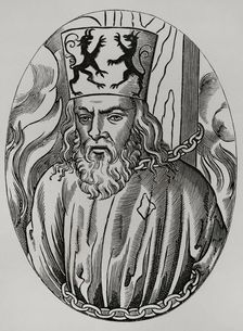 Jerome of Prague, (1360-1416), Czech scholastic philosopher and preacher, 1877. Creator: Unknown