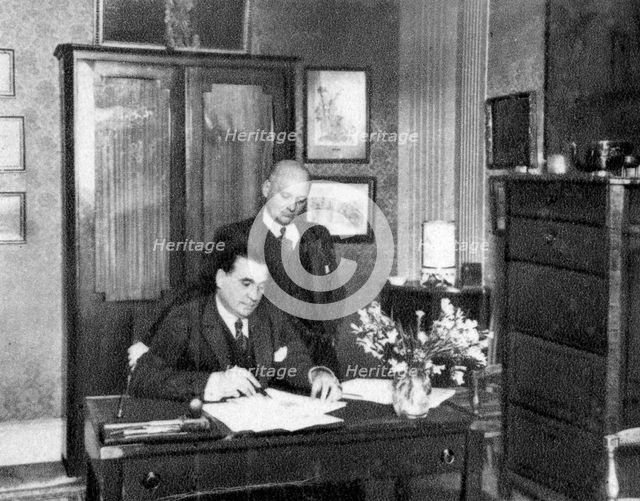 Jerome and Jean Charaud, French writers, 1932. Artist: Unknown