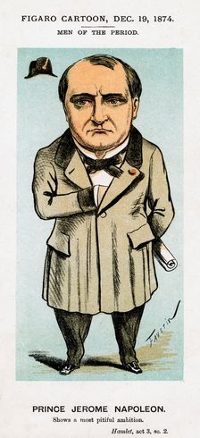 Jérôme Bonaparte, 1874. Creator: Faustin