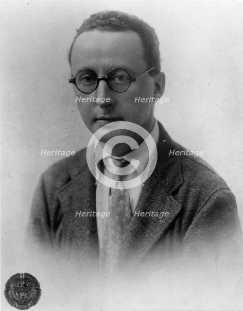 Jerome Kern (1885-1945), American composer. Creator: Unknown.
