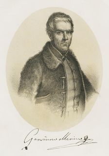 Jerónimo Merino Cob, known as "el Cura Merino" (The Priest Merino) (1769-1844), 1868. Creator: Unknown