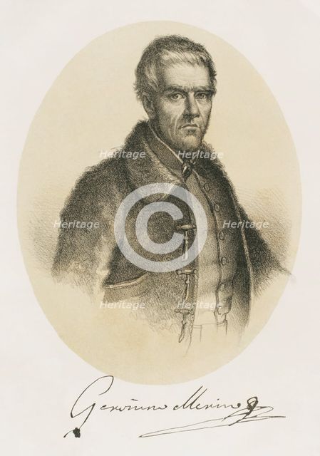 Jerónimo Merino Cob, known as "el Cura Merino" (The Priest Merino) (1769-1844), 1868.  Creator: Unknown.