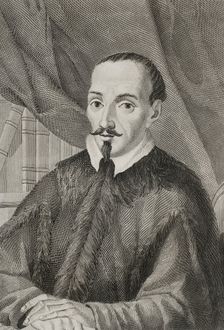 Jerónimo Zurita y Castro, (1512-1580), Spanish historian and official chronicler...Aragon, 1853. Creator: Antonio Roca Sallent