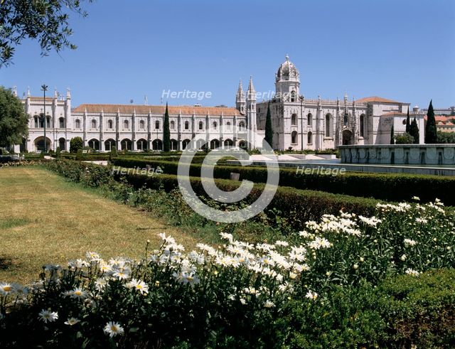 Jeronimos Monastery, Lisbon, Portugal. Creator: Peter Thompson.