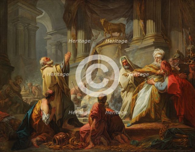 Jeroboam Sacrificing to Idols.