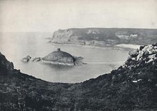 Jersey - Portelet Bay and Janvrin Island 1895