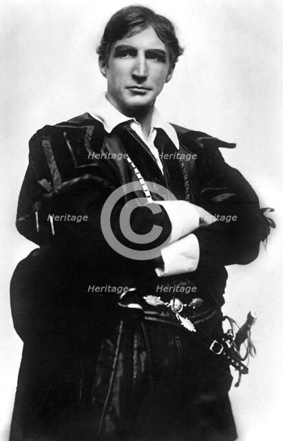 Jerrold Robertshaw (1866-1941), English actor, early 20th century.Artist: J Beagles & Co