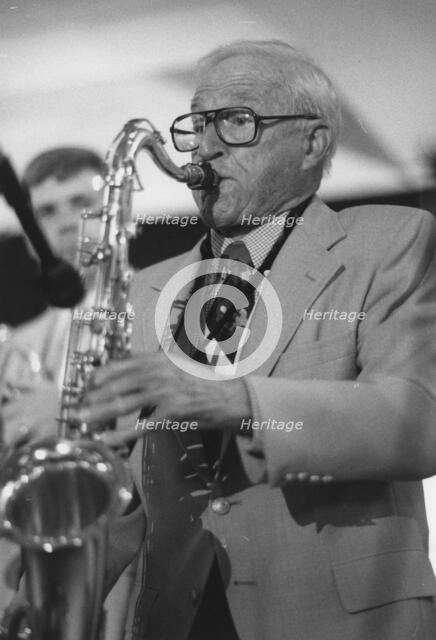 Jerry Jerome, The March of Jazz, Clearwater Beach, Florida, 1997. Creator: Brian Foskett.