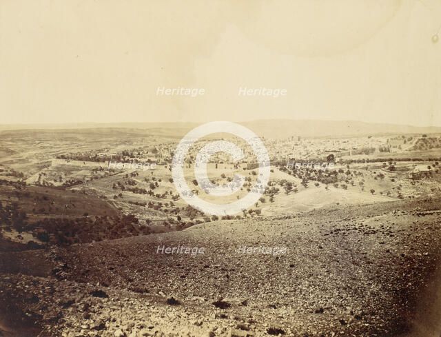 Jerusalem, 1860s. Creator: John Anthony.