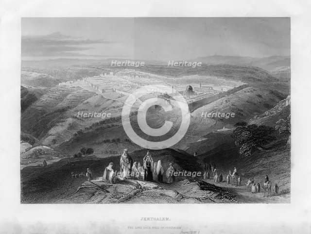 Jerusalem, 19th century. Artist: Unknown