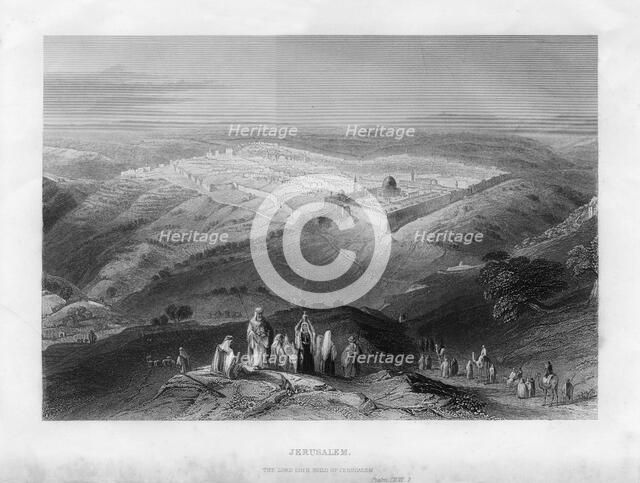 Jerusalem, 19th century. Artist: Unknown