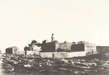 Jérusalem, Mont Sion, 1854. Creator: Auguste Salzmann