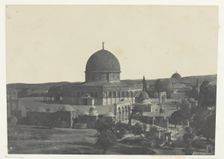 Jérusalem, Mosquée D'Omar; Palestine, 1849/51, printed 1852. Creator: Maxime du Camp