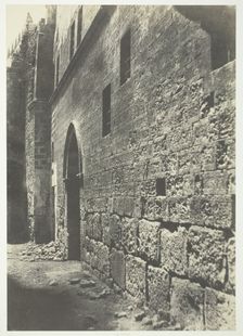 Jérusalem, Auberge d'Allemagne, 1854. Creator: Auguste Salzmann