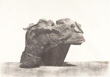 Jérusalem, Casque trouvé dans le Jourdain, 1, 1854. Creator: Auguste Salzmann