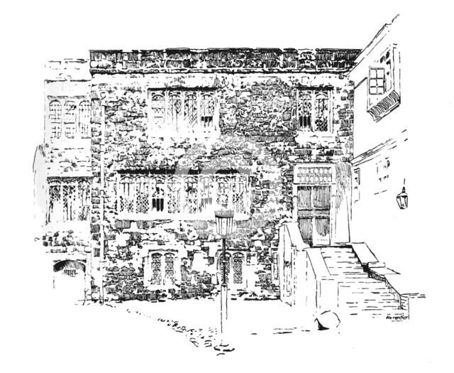 'Jerusalem Chamber. Abbot's Residence, Westminster', c1897. Artist: William Patten.