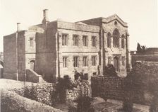 Jérusalem, Chapelle anglaise, 1854. Creator: Auguste Salzmann