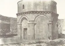 Jérusalem, Chapelle de l'Ascension, 1854. Creator: Auguste Salzmann