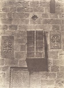 Jérusalem, Couvent Arménien, Ornements, 1, 1854. Creator: Auguste Salzmann