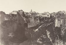 Jérusalem, Enceinte du Temple, Piscine probatique, 1, 1854. Creator: Auguste Salzmann