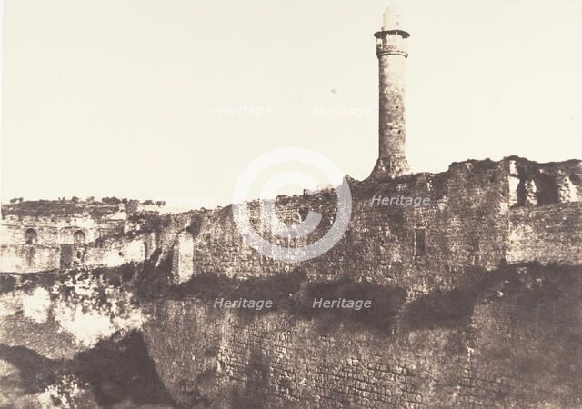 Jérusalem, Enceinte du Temple, Piscine probatique, 2, 1854. Creator: Auguste Salzmann.