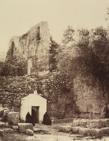 Jérusalem. (Environs) St Jean du Désert, 1860 or later. Creator: Louis de Clercq
