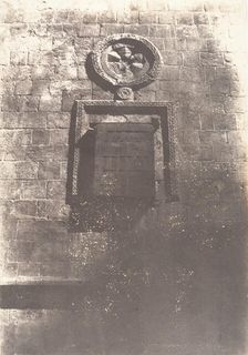 Jérusalem, Fenêtre arabe, 1854. Creator: Auguste Salzmann