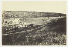 Jerusalem, from the Mount of Olives, No.2, 1857. Creator: Francis Frith