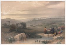 Jerusalem from the North, 1839. Creator: David Roberts (British, 1796-1864)