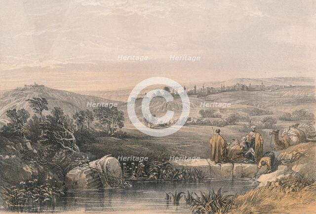 'Jerusalem from the North', 1855. Creator: Unknown.