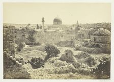 Jerusalem from the City Wall, 1857. Creator: Francis Frith