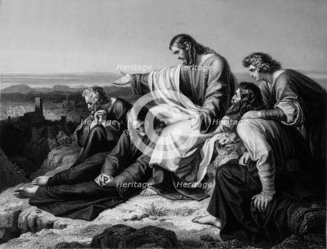 'Jerusalem hath grievously sinned therefore she is removed', c1846. Creator: Francis Holl.