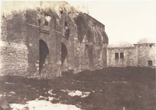 Jérusalem, Palais de rois de Jérusalem, Vue générale, 1854. Creator: Auguste Salzmann
