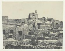 Jérusalem, Quartier Occidental; Palestine, 1849/51, printed 1852. Creator: Maxime du Camp