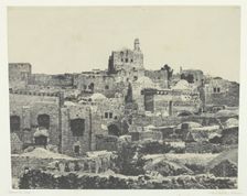 Jérusalem, Quartier Occidental; Palestine, 1849/51, printed 1852. Creator: Maxime du Camp