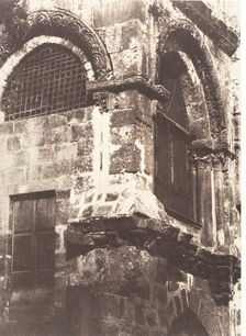 Jérusalem, Saint-Sépulcre, Chapelle du Calvaire, 1854. Creator: Auguste Salzmann