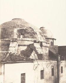Jérusalem, Saint Sépulcre, coupole, 1854. Creator: Auguste Salzmann