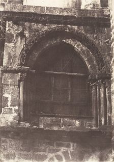 Jérusalem, Saint-Sépulcre, Détails de la Chapelle du Calvaire, 1854. Creator: Auguste Salzmann