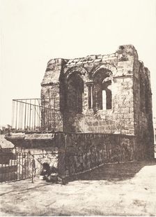 Jérusalem, Saint-Sépulcre, Détails du Clocher, 1854. Creator: Auguste Salzmann