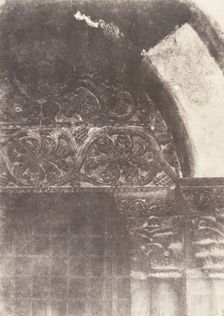 Jérusalem, Saint-Sépulcre, Intérieur de la Chapelle du Calvaire, 1854. Creator: Auguste Salzmann