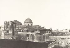 Jérusalem, Saint-Sépulcre, Vue générale, 1, 1854. Creator: Auguste Salzmann