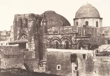 Jérusalem, Saint Sépulcre, vue générale, 2, 1854. Creator: Auguste Salzmann