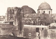 Jérusalem, Saint Sépulcre, vue générale, 2, 1854. Creator: Auguste Salzmann