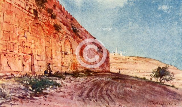 'Jerusalem. - The Triple Gate of The Temple Area', 1902. Creator: John Fulleylove.